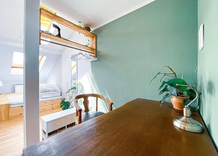 Schoene Mit Blick Ueber Stadtwald Leipzig