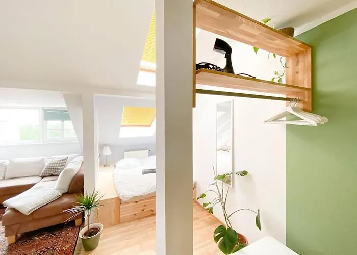 Apartman Schoene Mit Blick Ueber Stadtwald